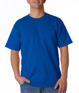 3015 Union Made: A Division of Bayside Adult Union Made Pocket Tee Royal