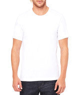 3091 Bella + Canvas Unisex Heavyweight 5.5-oz. Crew Tee White