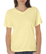 3099 Chouinard Ladies' V-Neck Tee Butter PgmDye