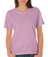 3099 Chouinard Ladies' V-Neck Tee Light Berry DirDye