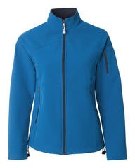 Colorado Clothing - Ladies' Soft Shell Jacket - 4015 Marble_blue/_navy