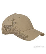 3200 Dri Duck Wildlife Cap Running Buck/Light Tan