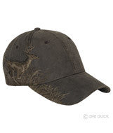 3200 Dri Duck Wildlife Cap Running Buck/Waxy Canvas