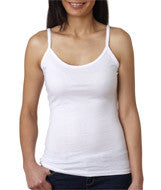 325 Anvil Ladies' Lightweight Junior Fit Spaghetti Strap Tank White