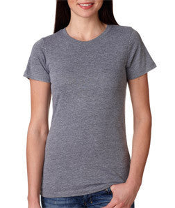 3300L Next Level The Perfect Tee Heather Grey (90/10)