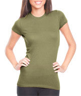 3300L Next Level The Perfect Tee Light Olive