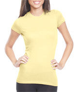 3300L Next Level The Perfect Tee Banana Cream