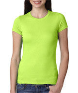 3300L Next Level The Perfect Tee Neon Heather Green (60/40)