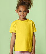 3301J Rabbit Skins Juvenile Jersey T-Shirt Yellow