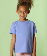 3301J Rabbit Skins Juvenile Jersey T-Shirt Periwinkle