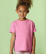 3301J Rabbit Skins Juvenile Jersey T-Shirt Flamingo