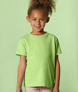3301J Rabbit Skins Juvenile Jersey T-Shirt Key Lime