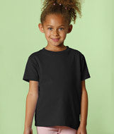 3301J Rabbit Skins Juvenile Jersey T-Shirt Black