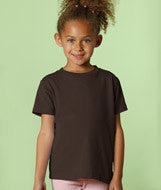 3301J Rabbit Skins Juvenile Jersey T-Shirt Brown