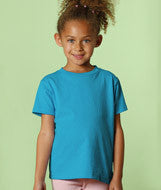 3301J Rabbit Skins Juvenile Jersey T-Shirt Turquoise