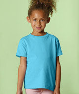 3301J Rabbit Skins Juvenile Jersey T-Shirt Aqua
