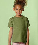 3301J Rabbit Skins Juvenile Jersey T-Shirt Olive