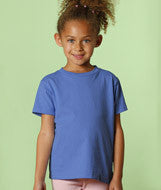 3301J Rabbit Skins Juvenile Jersey T-Shirt Iris