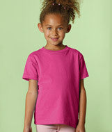 3301J Rabbit Skins Juvenile Jersey T-Shirt Fuschia