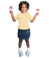 3301T Rabbit Skins Toddler Jersey T-Shirt Vegas Gold