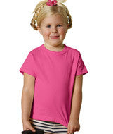 3301T Rabbit Skins Toddler Jersey T-Shirt Hot Pink