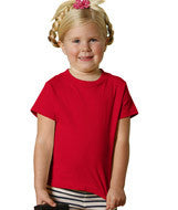 3301T Rabbit Skins Toddler Jersey T-Shirt Red
