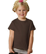 3301T Rabbit Skins Toddler Jersey T-Shirt Brown