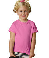 3301T Rabbit Skins Toddler Jersey T-Shirt Raspberry Sorbet
