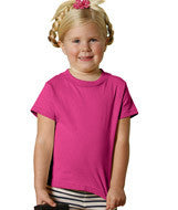 3301T Rabbit Skins Toddler Jersey T-Shirt Fuschia