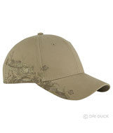 3308 Dri Duck 3-D Wildlife Cap Bass/ Light Wheat
