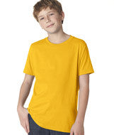 3310 Next Level Boys' Premium Short-Sleeve Crew Gold