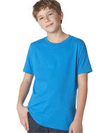 3310 Next Level Boys' Premium Short-Sleeve Crew Turquoise