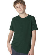 3310 Next Level Boys' Premium Short-Sleeve Crew Forest Green