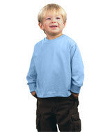 3311 Rabbit Skins Toddler Jersey Long-Sleeve T-Shirt Light Blue