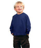 3311 Rabbit Skins Toddler Jersey Long-Sleeve T-Shirt Navy