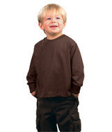 3311 Rabbit Skins Toddler Jersey Long-Sleeve T-Shirt Brown