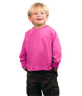 3311 Rabbit Skins Toddler Jersey Long-Sleeve T-Shirt Raspberry Sorbet