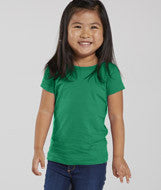 3316 Rabbit Skins Rabbit Skins Toddler Girls' Fine Jersey Longer Length T-Shirt Kelly