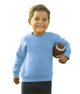 3317 Rabbit Skins Toddler/Juvenile Crew Neck Fleece Light Blue
