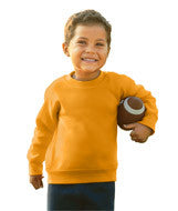 3317 Rabbit Skins Toddler/Juvenile Crew Neck Fleece Gold
