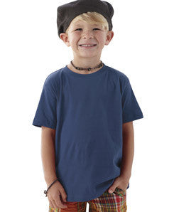 3321 Rabbit Skins Toddler Fine Cotton Jersey T Shirt Indigo