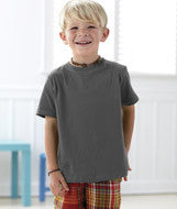 3321 Rabbit Skins Rabbit Skins Toddler Fine Jersey T-Shirt Charcoal