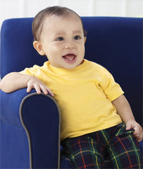 3322 Rabbit Skins Infant Fine Cotton Jersey T-Shirt Yellow