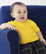 3322 Rabbit Skins Rabbit Skins Infant Fine Jersey T-Shirt Yellow