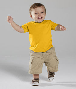 3322 Rabbit Skins Infant Fine Cotton Jersey T Shirt Gold