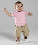 3322 Rabbit Skins Rabbit Skins Infant Fine Jersey T-Shirt Pink