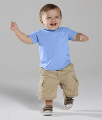3322 Rabbit Skins Infant Fine Cotton Jersey T-Shirt Carolina Blue