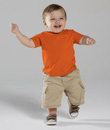 3322 Rabbit Skins Rabbit Skins Infant Fine Jersey T-Shirt Orange