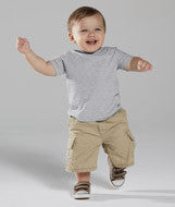 3322 Rabbit Skins Rabbit Skins Infant Fine Jersey T-Shirt Heather (60/40)