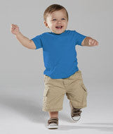 3322 Rabbit Skins Rabbit Skins Infant Fine Jersey T-Shirt Cobalt Blue